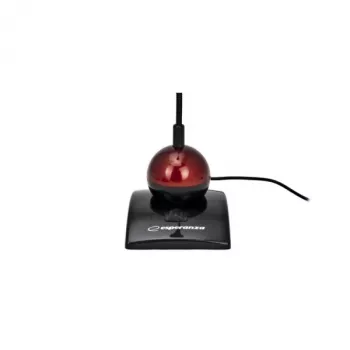 Esperanza EH130 PC Microphone, Condenser, Omnidirectional, 3.5mm Jack, Black/Red