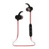 Esperanza EH186K Wireless In-Ear Sports Neckband Bluetooth Headphones with Mic, Black/Red