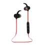 Esperanza EH186K Wireless In-Ear Sports Neckband Bluetooth Headphones with Mic, Black/Red