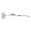 Esperanza EHS002 Flat Mop and Bucket Set with Self-Wringing Double Chamber, Grey/Green