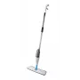 Esperanza EHS002 Flat Mop and Bucket Set with Self-Wringing Double Chamber, Grey/Green