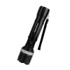 Esperanza Epione L Black Hand Flashlight LED, 80 lm, 100 m Beam, Aluminum, Splash-proof