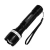 Esperanza Epione L Black Hand Flashlight LED, 80 lm, 100 m Beam, Aluminum, Splash-proof
