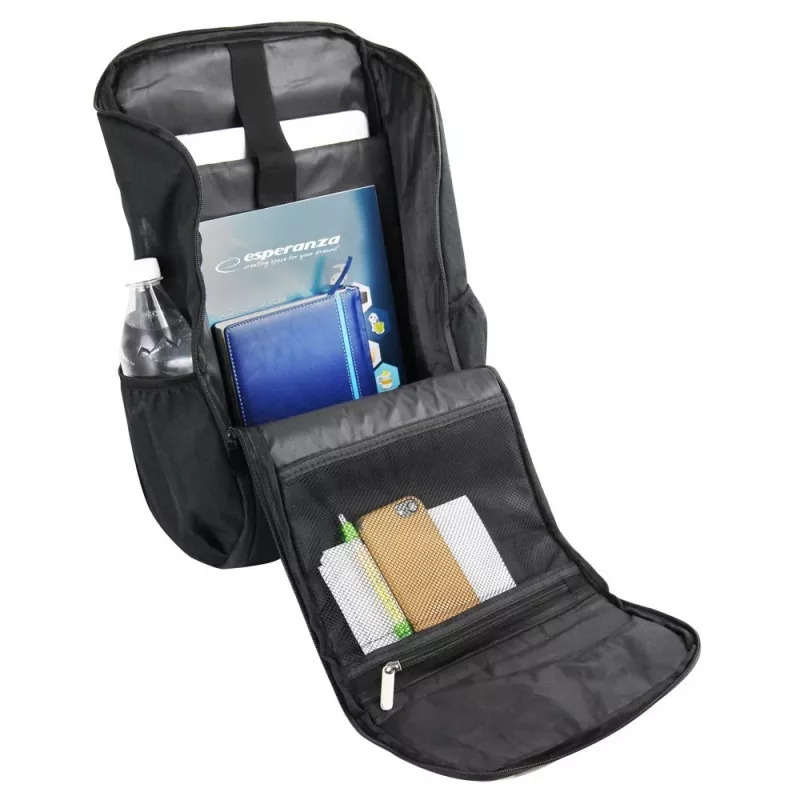 Esperanza ET199 Laptop Backpack 15.6 inch Black