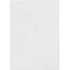 Esselte Standard A4 Document Sleeves, Polypropylene, Grained, 0.12 mm, Open Top and Side, Document Safe, Thumb Cut-out, Pack of 100 54832