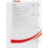 Esselte Standard A4 Document Sleeves, Polypropylene, Grained, 0.12 mm, Open Top and Side, Document Safe, Thumb Cut-out, Pack of 100 54832