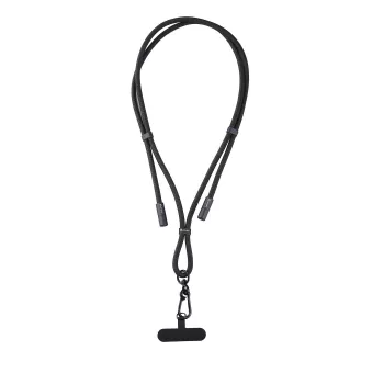 ESTUFF Lanyard Cable USB-C to USB-C 60W PD 480Mbps 15cm Black