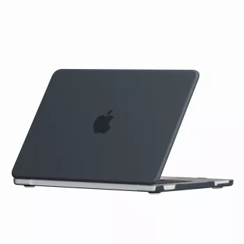 ESTUFF MacBook Neo 13 Black Frosted Case for 13.6 inch MacBook Air (M3, 2024)