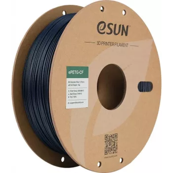 eSUN ePETG-CF Carbon Fiber Reinforced PETG Filament 1.75mm 1kg Deep Blue EPETG-CF-P175DU1