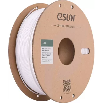 eSUN PETG+ 1.75mm White 1kg Paper Spool 3D Printer Filament PETG+175W1P1