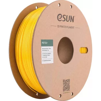 eSUN PETG+ 3D Printer Filament 1.75mm 1kg Yellow Paper Spool PETG+175Y1P1