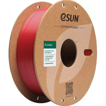 eSUN PLA BASIC 1.75mm Fire Engine Red 1kg 3D Printer Filament PLA-BASIC175O-FR1P1