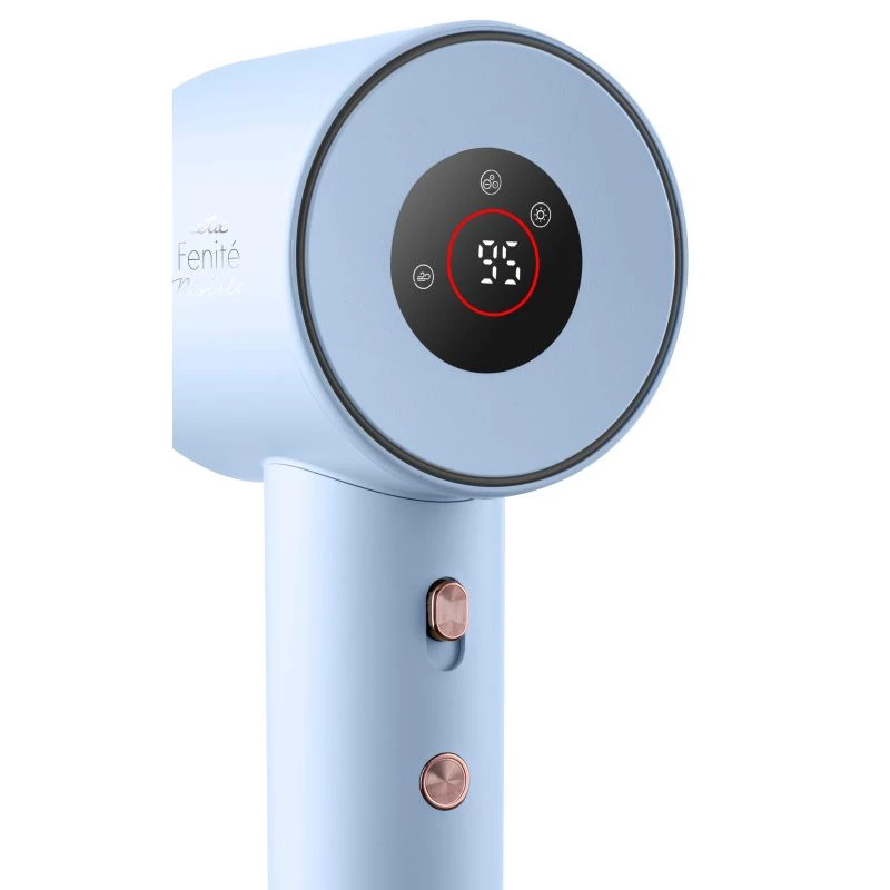 ETA Fenité Pastels Hair Dryer 1600W Ionic Light Blue with Diffuser and Concentrator