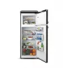ETA Storio Retro Combi Refrigerator Freezer, 215L Total, 170L Fridge, 45L Freezer, Freestanding, Black, Energy Class E, 38dB