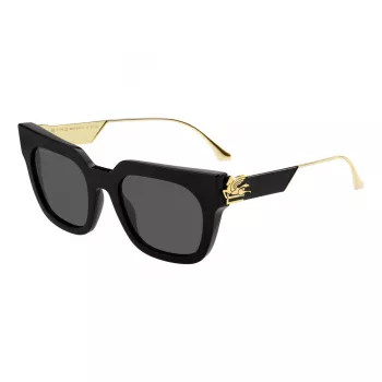 ETRO Women's Sunglasses ETRO0027GS807 (52/22/140 mm) - Havana Acetate Frame with Brown Gradient Lenses