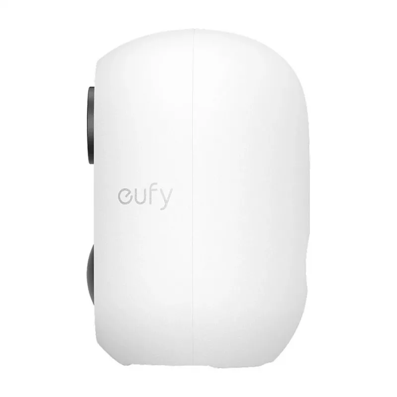 Eufy eufyCam C35 4K Wireless Security Camera with Solar Panel, Color Night Vision, IP67, 8x Zoom, 100dB Siren, White