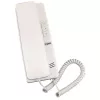 EURA ADP-44A3 (RL-3203D) Audio Intercom System - 2-Wire, Single-Family, White Indoor Unit, Silver Outdoor Panel