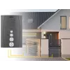 EURA ADP-51A3 DIFESA Audio Door Phone Kit - 1-Family, 2 Handsets, Intercom, Graphite