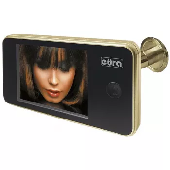EURA VDP-01C1 ERIS Digital Door Viewer 3.2 inch LCD Gold