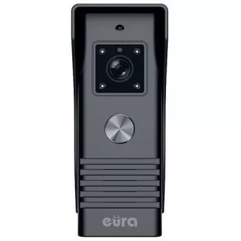 EURA VDP-45A3 ALPHA 7-inch Color Video Intercom System, Black