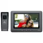 EURA VDP-45A3 ALPHA 7-inch Color Video Intercom System, Black