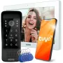EURA VDP-86A3 10-Inch White Video Intercom with Tuya Smart App, 2MP Camera, 2 Relay Outputs
