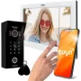 EURA VDP-99C5 Video Intercom, 7-inch Touchscreen, WiFi, RFID, Tuya, White
