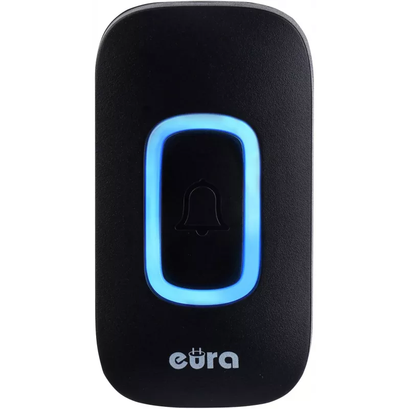 EURA WDP-42A3 Wireless Doorbell Black