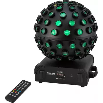 EUROLITE AKKU B-40 Laser Beam Effect AIR RGBW with RG Laser Battery Operation