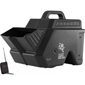 EUROLITE AKKU BW-300 Battery-Powered Bubble Machine with Wireless Remote, 1.5L Tank, Black 51705131