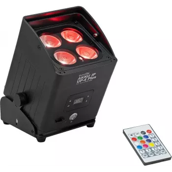 EUROLITE AKKU IP UP-4 Plus HCL Spot CRMX MK2 IP65 4x10W RGBWA/UV Battery 13.5h