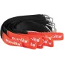 EUROLITE AW-20 Hook-and-Loop Cable Ties 20x180mm Black/Red 10-Pack