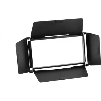 EUROLITE Barn Door for Multiflood IP 8x10W RGBW Wash – Metal Black 24.5 cm