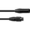 EUROLITE DMX Cable SEC-1 IP65 3-Pin XLR 10m Black Outdoor