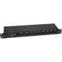 EUROLITE DMX Split 8X Splitter 3-pin Galvanically Isolated 19 inch Rack 1U