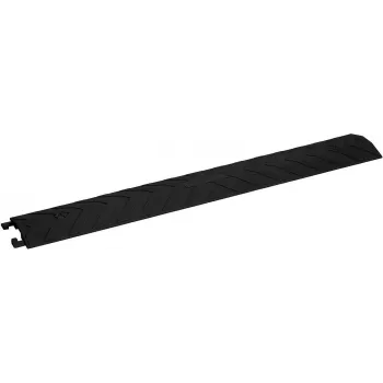 EUROLITE DRO-1 Cable Protector Ramp, 5-Channel, Black/Yellow, 2000 kg Load Capacity, 91.5 cm