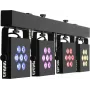 EUROLITE LED KLS-3002 MK2 Compact Light Set AIR 4x RGBWA/UV Spots DMX Wireless