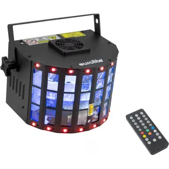 EUROLITE LED Laser Derby MK3 AIR Effect Light with Red and Green Lasers 51741068