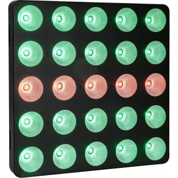 EUROLITE LED Pixel Matrix Panel 5x5 RGB/WW with Pixel Control and DMX
