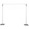 EUROLITE MCS-4248 Mobile Curtain Stand, Telescopic, Black 59007049