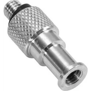 EUROLITE Mini TV Spigot 16 mm Ø with M10 Thread Stainless Steel Stage Accessory