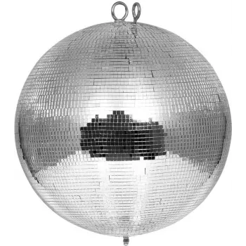 EUROLITE Mirror Ball 40 cm Diameter (5x5 mm Facets) Silver Safety Version