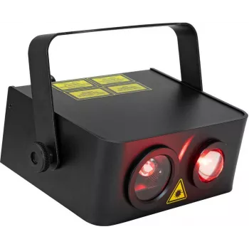 EUROLITE PolarStar RGB Laser 193mW Starry Sky & Northern Lights Effect DMX Black