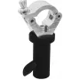 EUROLITE STR-3550L Truss Clamp Adapter Half Coupler 75kg 32-35mm Silver 59007084