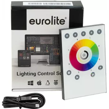 EUROLITE TOUCH-512 Standalone Player White DMX Controller 512 Channels Wall Mount