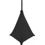 EUROLITE Tripod Scrim Black Three-Sided Stretch Fabric Cover with Hook-and-Loop Fasteners and Transport Bag 83312142
