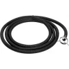 EUROLITE UAN-1 Universal Fog Machine Adapter with Hose, 40 mm Outlet, 1 m Flexible Tube, Black 51702066