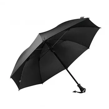Euroschirm Birdiepal Outdoor Trekking Umbrella - Black