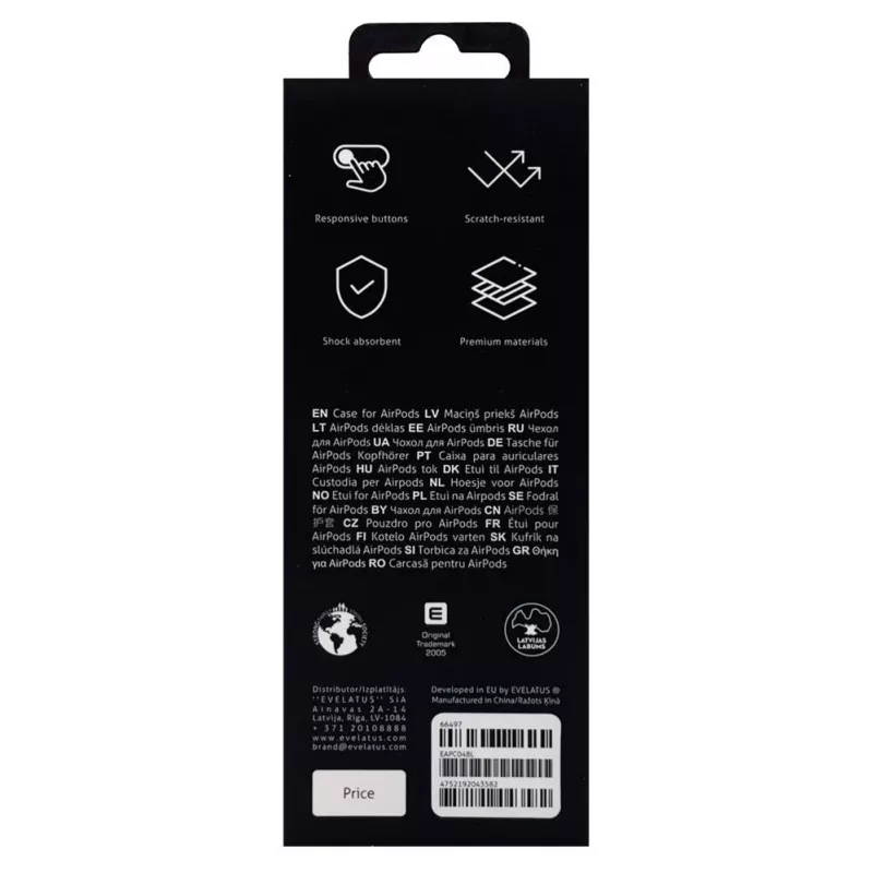 Evelatus Apple AirPods Pro Case EAC04 Blue