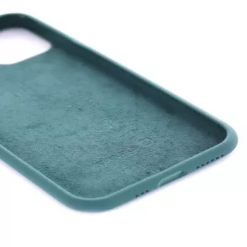 Evelatus Apple iPhone 11 Premium Soft Touch Silicone Case Pine Green